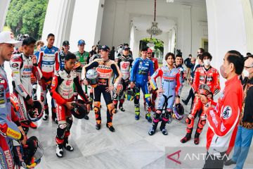 Pebalap muda AHM ikuti Parade MotoGP, gunakan motor ini