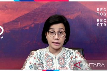 Sri Mulyani sebut pendapatan negara tumbuh 20 persen di Februari