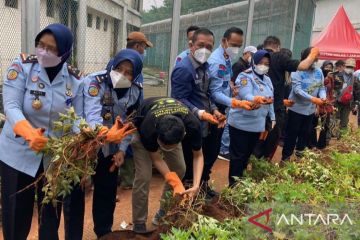 Rutan Jakpus dukung program ketahanan pangan