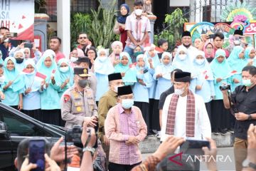 Jusuf Kalla resmikan Masjid Tablighiyah Garegeh di Bukittinggi-Sumbar