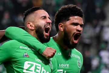 Ryad Boudebouz hindarkan Saint-Etienne dari kekalahan lawan Troyes