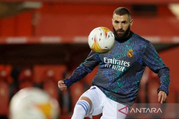 Karim Benzema dipaksa menepi dari El Clasico