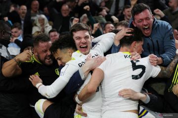 Liga Inggris: Leeds United kalahkan Wolverhampton Wanderers 3-2