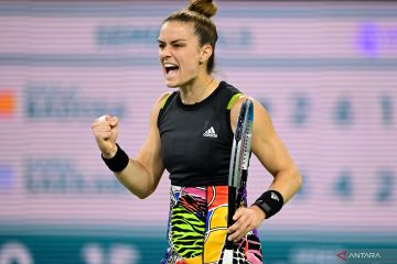 Tenis BNP Paribas Open: Maria Sakkari ke final usai kalahkan Paula Badosa