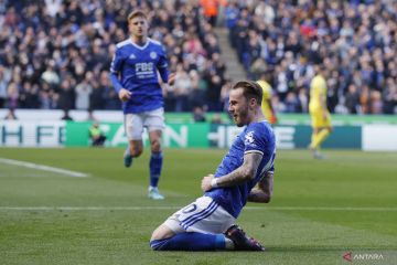 Leicester City amankan tiga poin setelah kalahkan Brentford 2-1