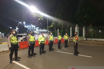 Polisi tutup sementara beberapa titik di Monas antisipasi balap liar