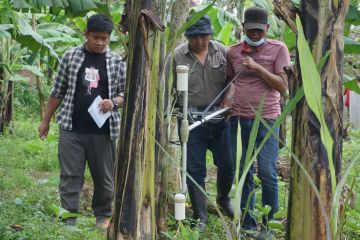 Geolog temukan sebaran benda padat di lokasi temuan arca Tulungagung