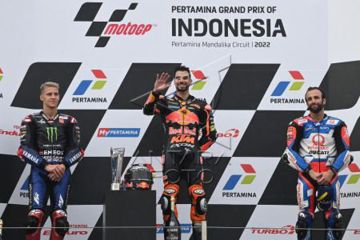 Miguel Oliveira juara MotoGP Mandalika 2022