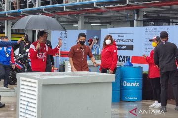 Merekam serba-serbi di belakang paddock tim MotoGP Mandalika