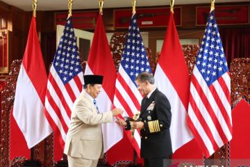 Menhan Prabowo terima kunjungan Komandan Komando AS untuk Indo-Pasifik