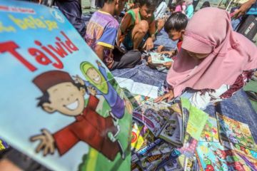 Perpustakaan keliling di Bogor