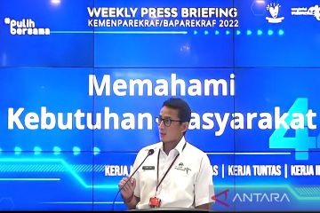 Sandiaga: Pemerintah sedang siapkan tatanan ekonomi baru pasca pandemi