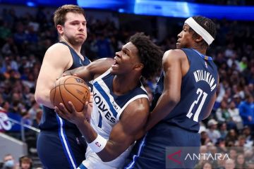 Mavericks kembali depak Timberwolves dari zona playoff