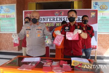 Polres Mukomuko menangkap pengedar narkoba lintas Bengkulu-Sumbar