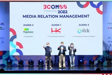 Pegadaian menangkan 2 kategori penghargaan BCOMSS 2022