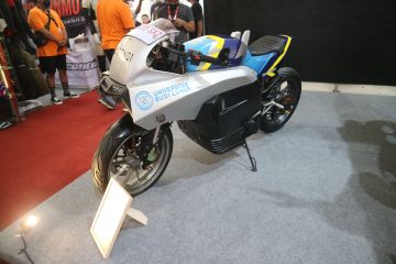 UBL pajang motor listrik BL-SEV01 di pameran UKM Mandalika 2022