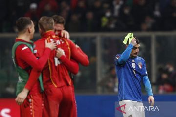 Kualifikasi Piala Dunia 2022: Italia gagal ke Piala Dunia setelah kalah dari Makedonia Utara