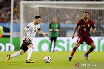 Kualifikasi Piala Dunia: Argentina bantai Venezuela 3-0