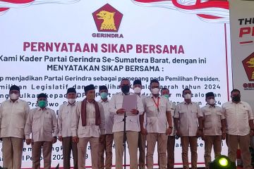 Survei: Elektabilitas Gerindra meningkat dipengaruhi pemilih Prabowo