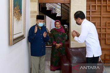 Presiden jenguk mantan Ketum PP Muhammadiyah Buya Syafii di Sleman