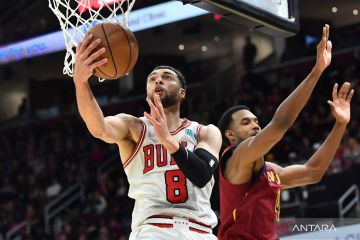 NBA : Chicago Bulls menang 98-94 atas Cleveland Cavaliers