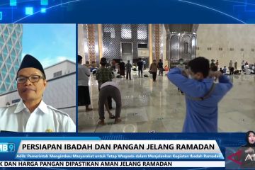 Kemenag: Kapasitas jamaah di masjid selama Ramadhan menyesuaikan PPKM