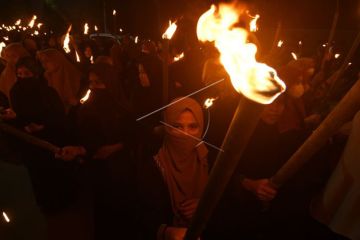 Pawai Obor Sambut Ramadhan