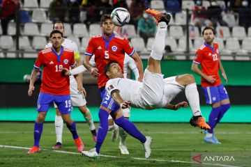 Kualifikasi Piala Dunia zona Amerika Selatan : Uruguay tekuk Chili 2-0