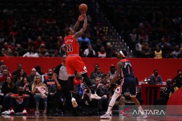 DeMar DeRozan pimpin Bulls tutup tur tandang bekuk Wizards 107-94