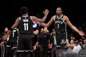 Kevin Durant bimbing Nets kembali ke jalur kemenangan