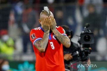 Media Chile sebut generasi emas berakhir usai gagal lolos Piala Dunia