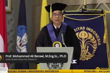 UI kukuhkan M Ali Berawi sebagai guru besar ilmu teknik sipil