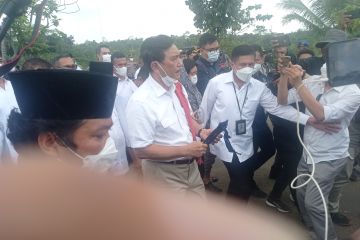 Luhut ajak masyarakat Lebak sukseskan vaksinasi cegah COVID-19