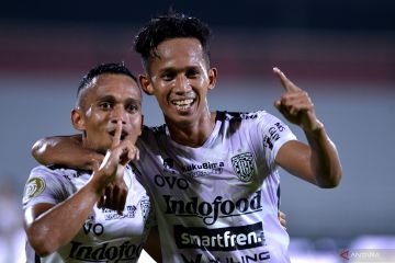 Bali United tutup kompetisi dengan kemenangan