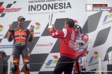 Jokowi jagokan Marquez dan Quartararo di MotoGP Mandalika