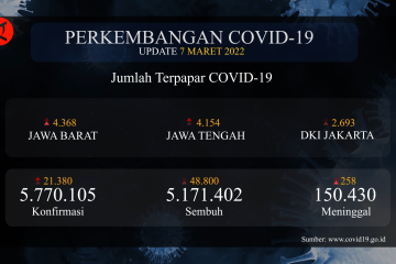 Kasus kematian COVID-19 capai 258 jiwa, Jawa Tengah tertinggi
