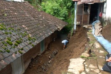 Longsor ancam puluhan rumah warga di Rembangan Jember