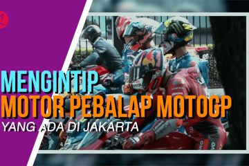 Mengintip motor pebalap MotoGP yang ada di Jakarta