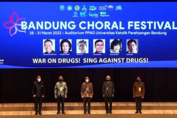 Perangi bahaya narkoba melalui Choral Festival 2022