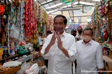 Presiden cek harga dan ketersediaan bahan pokok jelang Ramadhan