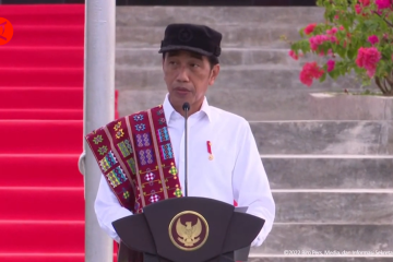 Jokowi resmikan kampus Politeknik Pertahanan Ben Mboi di Belu