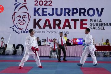 459 karateka perebutkan Piala Gubernur Kalsel 2022