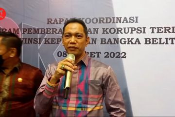 Wakil Ketua KPK: Belum ada OTT, bukan berarti Babel bebas korupsi