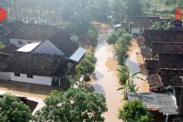 Ratusan rumah warga di Lumajang terendam banjir
