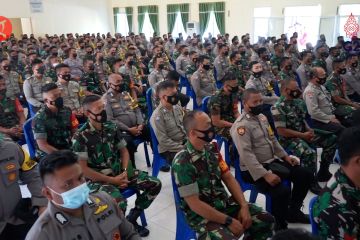 TNI-Polri di Gorontalo bersinergi kejar capaian vaksinasi