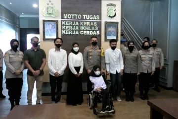 Wujud kepedulian Polresta Malang Kota kepada disabilitas