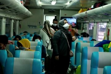 Aturan diperlonggar, penumpang kereta di Jatim naik 8%