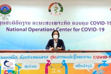 Kasus COVID-19 harian Laos cetak rekor tertinggi