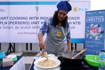 PLN buka semarak MotoGP Mandalika dengan demo masak