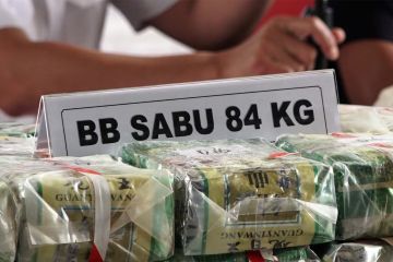 Polri ungkap penyelundupan 84 kg sabu jaringan  Malaysia-Aceh